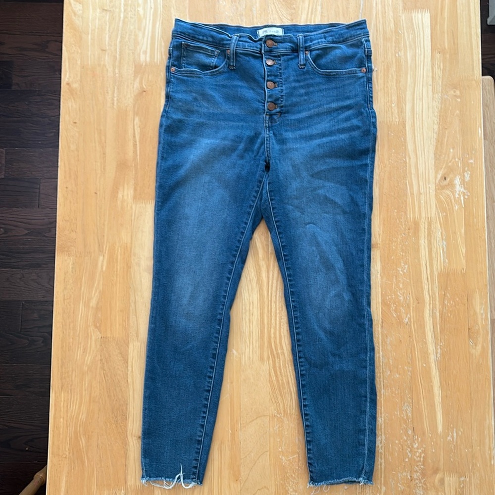 Madewell 9” mid-rise skinny jeans